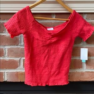 Women/Junior Size Small Stretchy Red Top Nordstrom